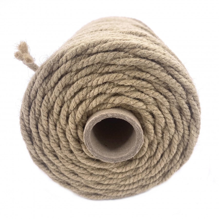 bobine polypropylène texturé couleur chanvre