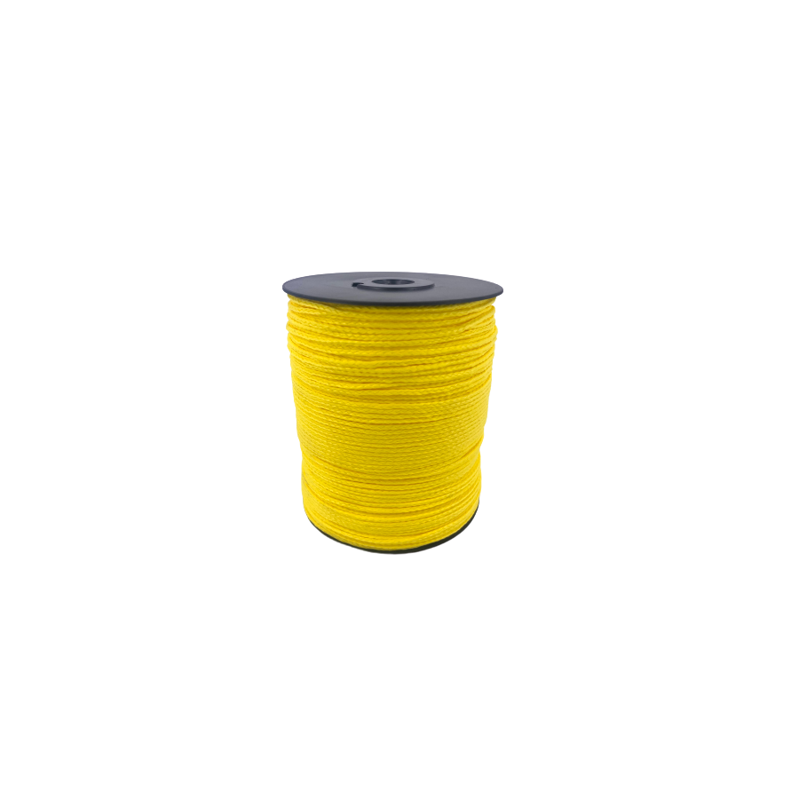 Drisse pp jaune fluo de chantier bobine de 200m