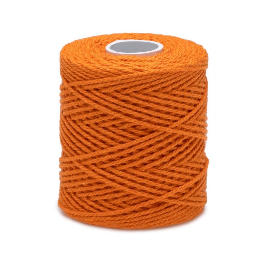 ficelle orange coton 1,2 mm