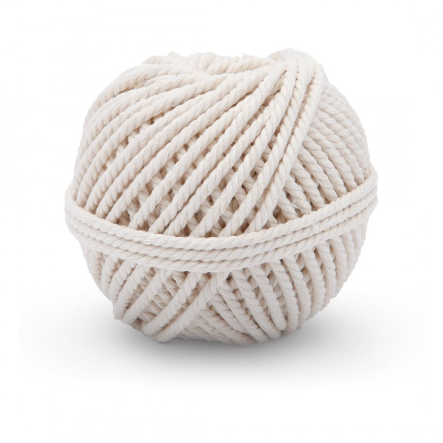 Ficelle coton câblé naturelle diamètre 2,5 mm