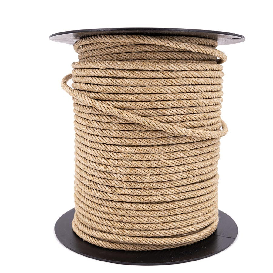 Cordage septain en chanvre naturel