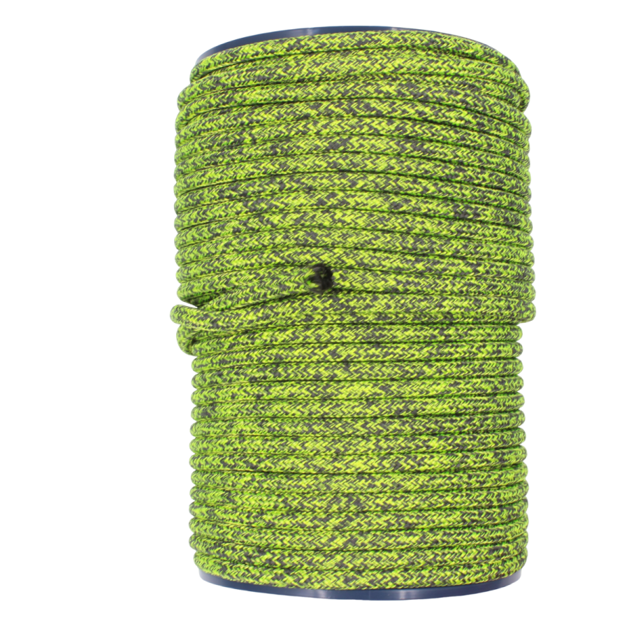 cordage en polyester vert pour débardage