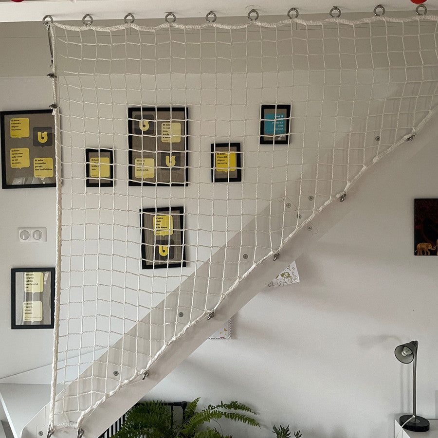 filet sécurité escalier