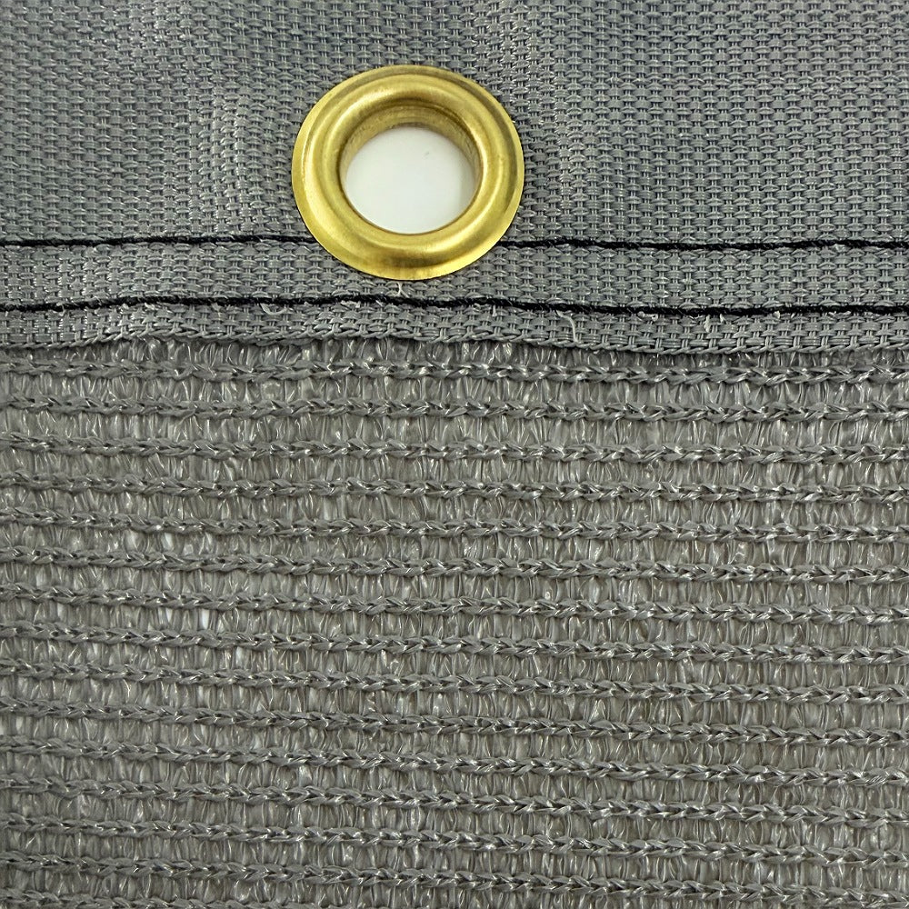 Custom-made privacy screen netting with very high 92% opacity