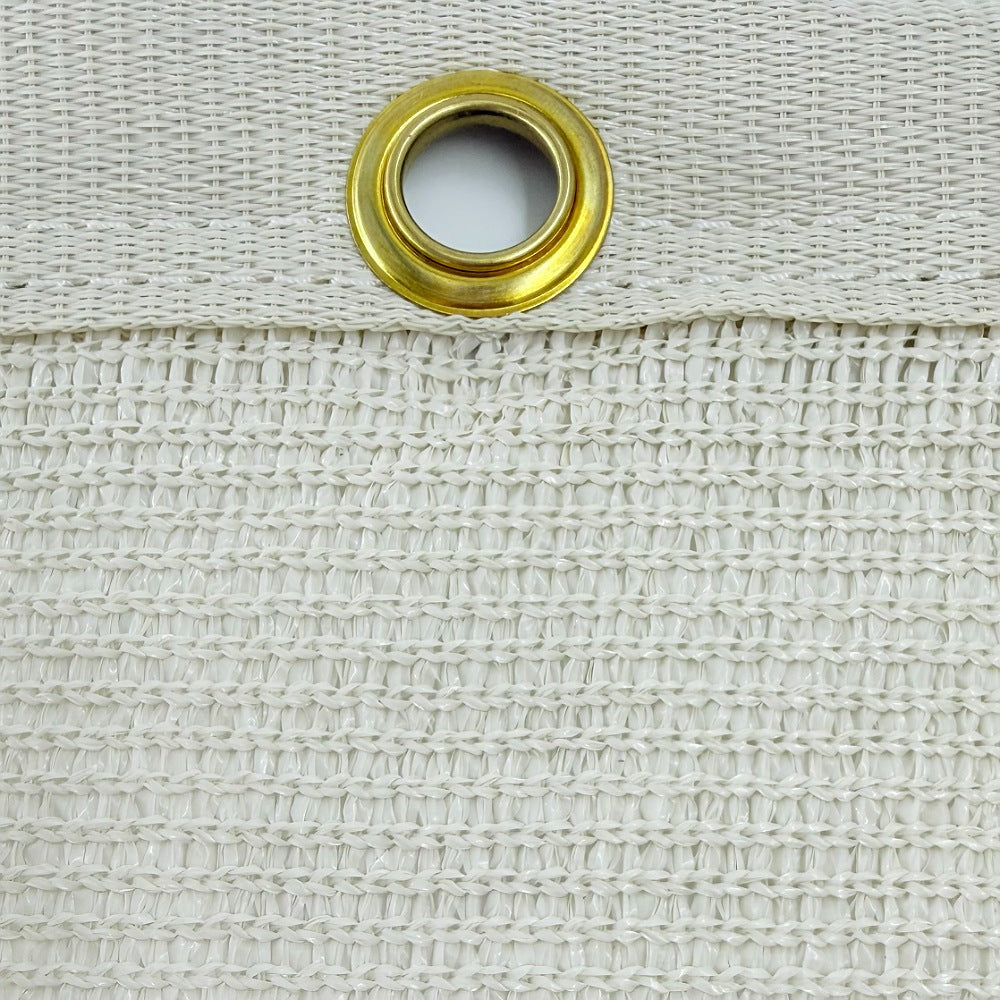 Custom-made privacy screen netting with very high 92% opacity