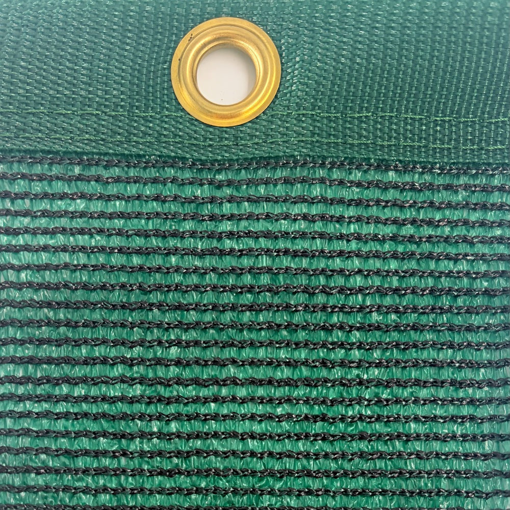 Custom-made privacy screen netting with very high 92% opacity