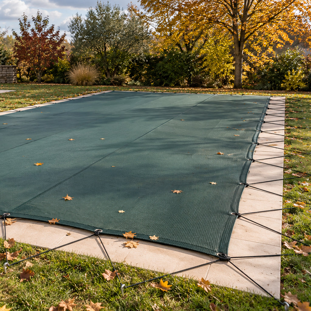 Filet anti-feuilles et salissures pour piscine