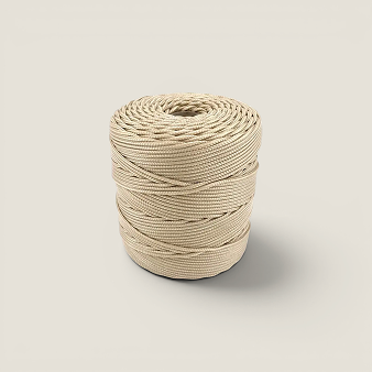 2mm black and white Garcette cord