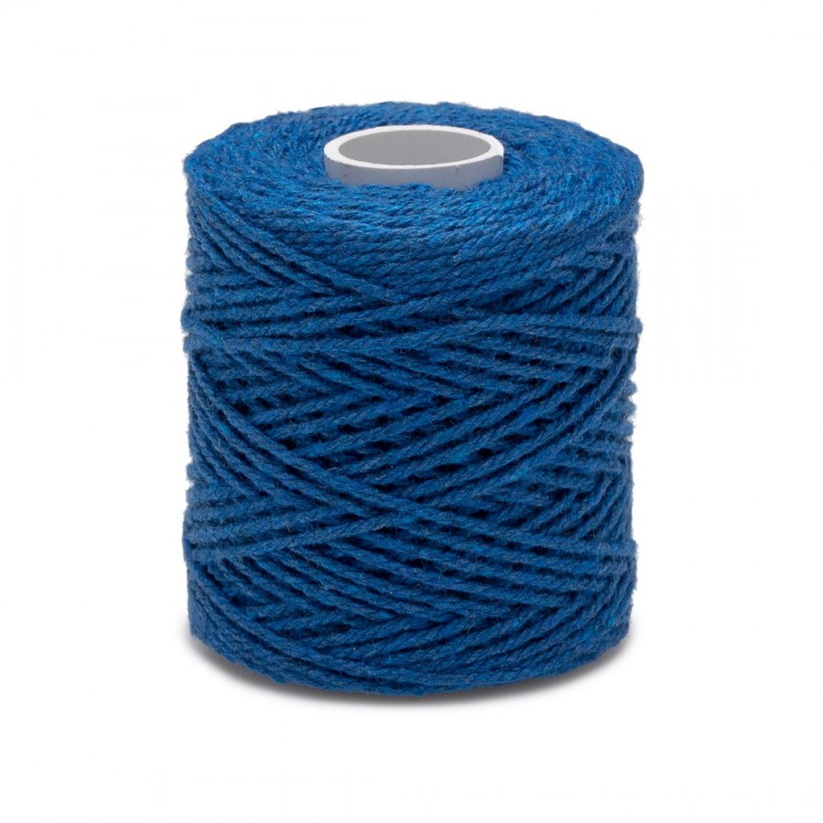 ficelle bleue coton 1,2 mm