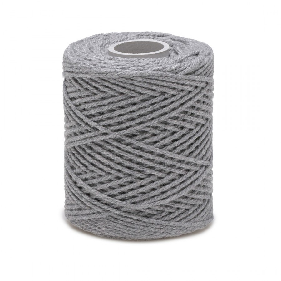 ficelle grise coton 1,2 mm