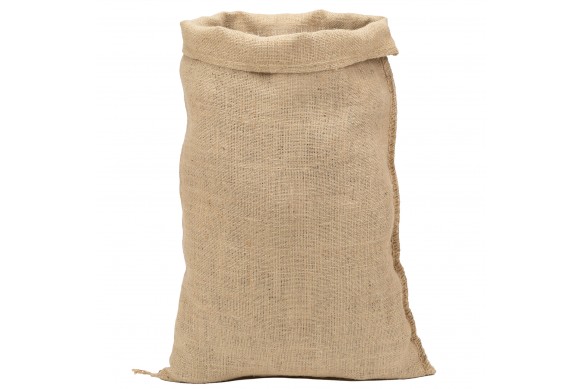 sac toile de jute naturel 35kg, 55x95 cm 305 g/m²