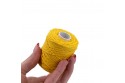 Bobine de ficelle coton 1,2 mm jaune macramé