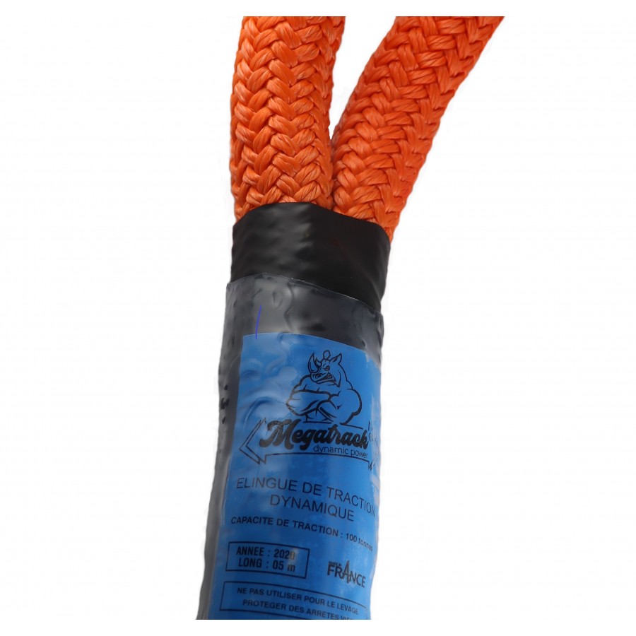 sangle de traction dynamique textile à boucle renforcée