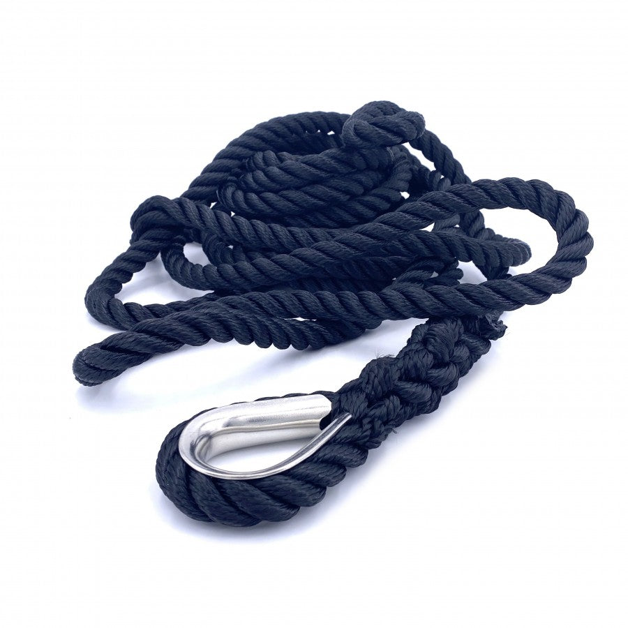 amarre polyester 3 torons au mètre