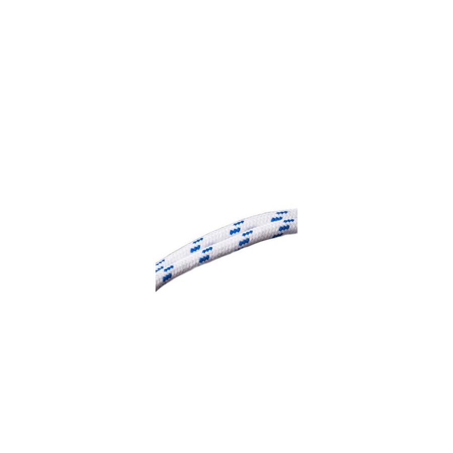 Ecoute bleue et blanche pour bateau