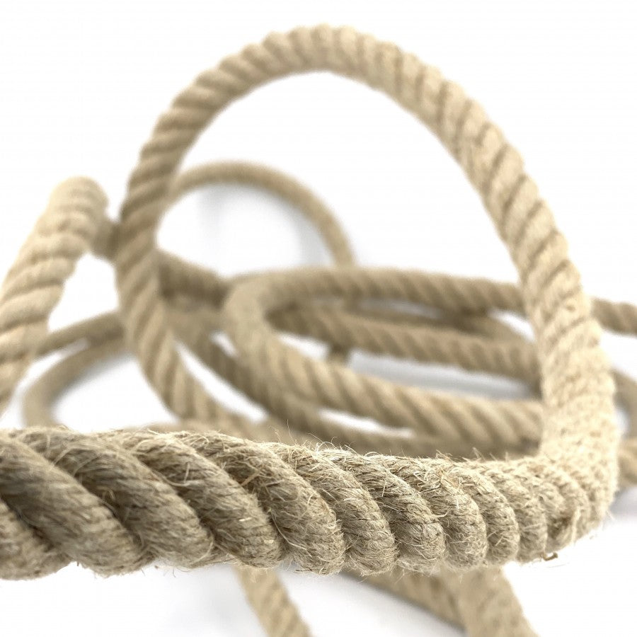 Cordage toroné en chanvre