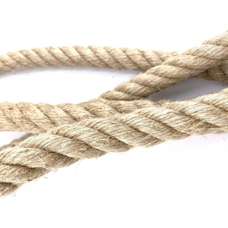 Cordage toroné en chanvre