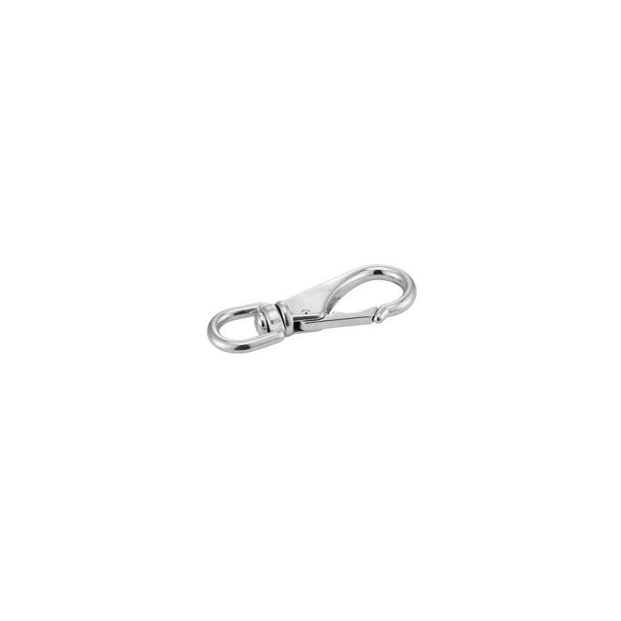 Mousqueton inox a émerillon