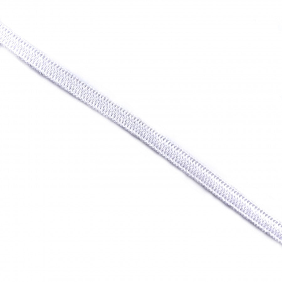 Elastique blanc 5 mm