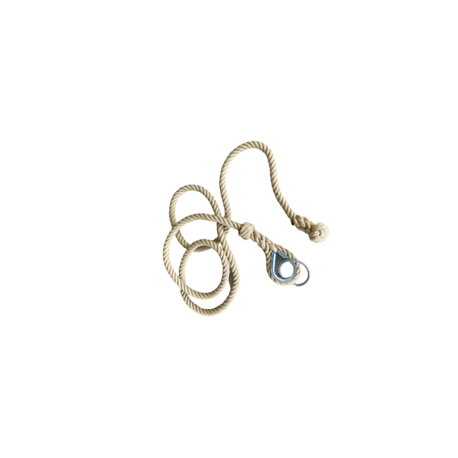 Corde à grimper lisse 3 m chanvre naturel