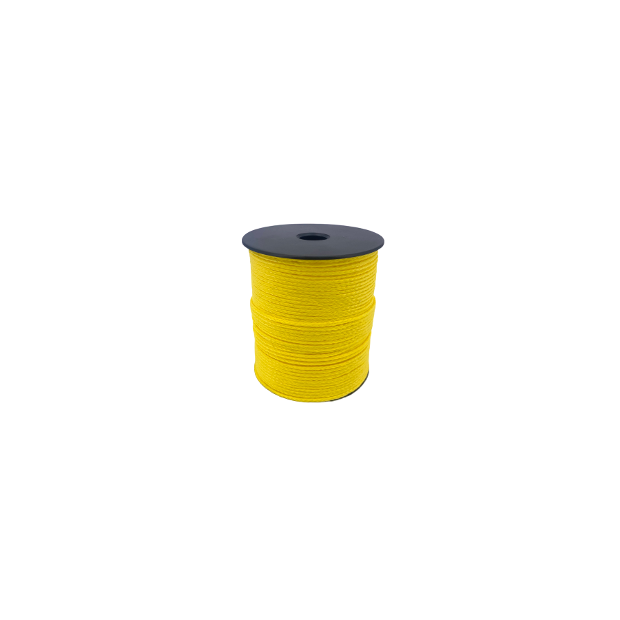 Drisse pp jaune fluo de chantier bobines de 100m