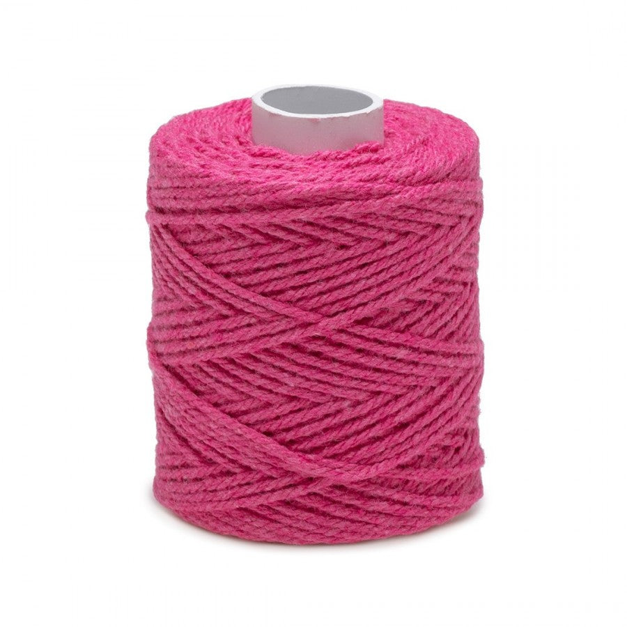 ficelle rose fuchsia coton 1,2 mm