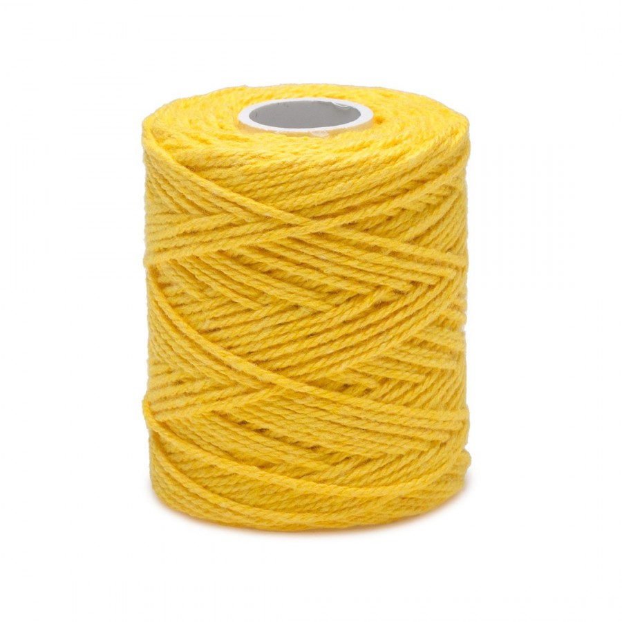 ficelle jaune coton 1,2 mm