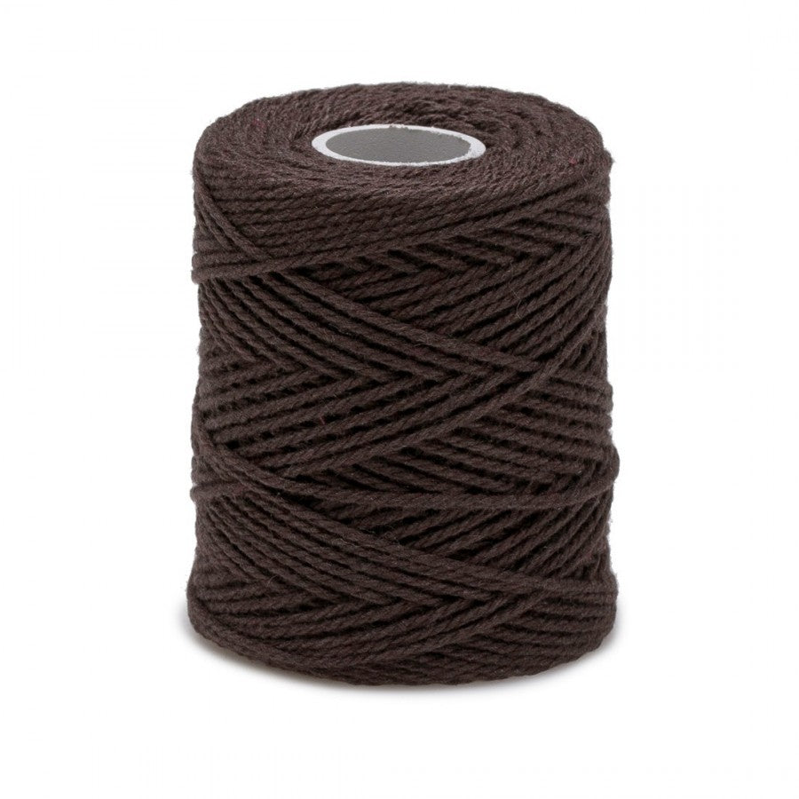 ficelle marron de coton 1,2 mm