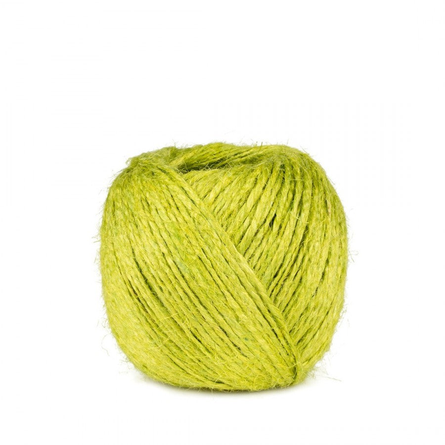 ficelle de jute vert pomme 2 mm