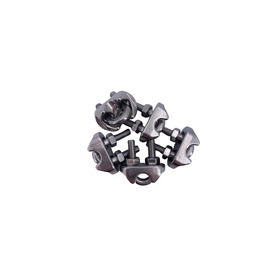 serre câble étrier inox a4 316L