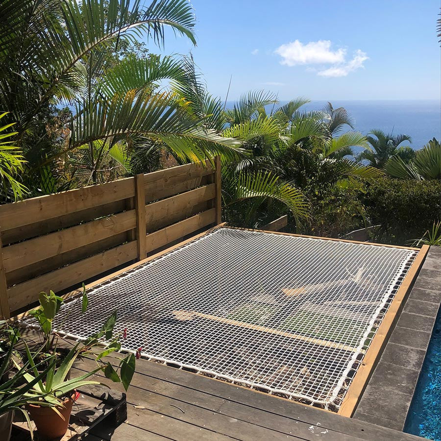 filet terrasse suspendu