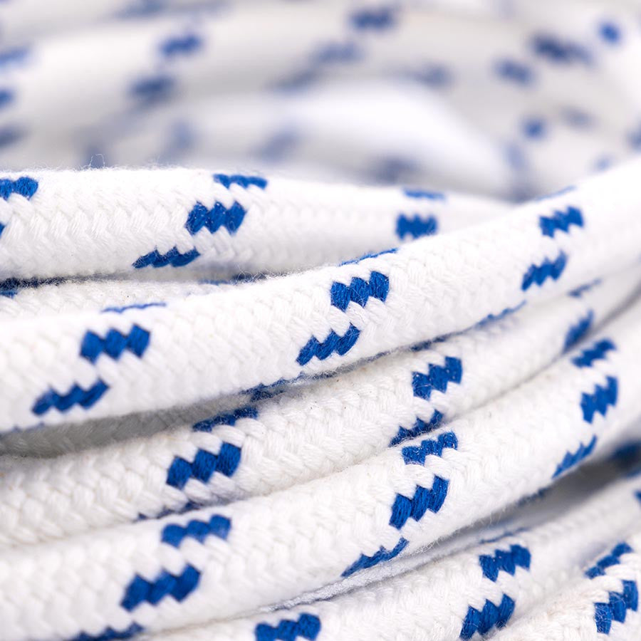 écoute touché coton en polyester pour navigation croisière sur voilier