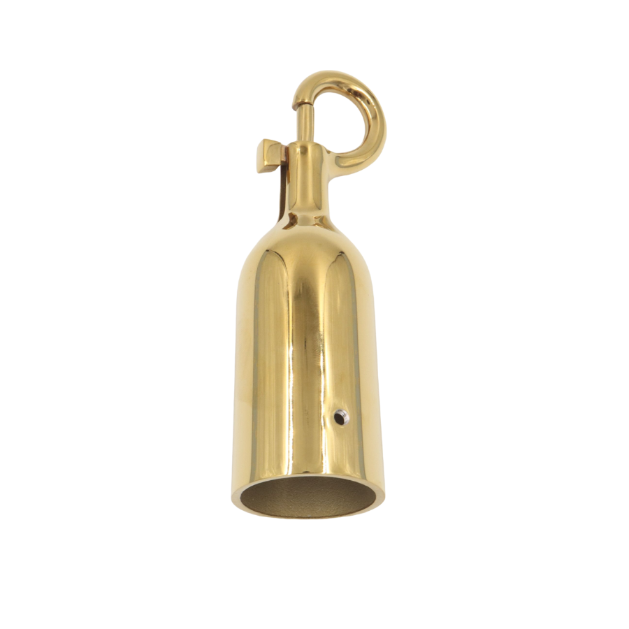 Embout de corde avec mousqueton