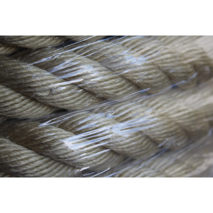 Rampe d'escalier en cordage classique