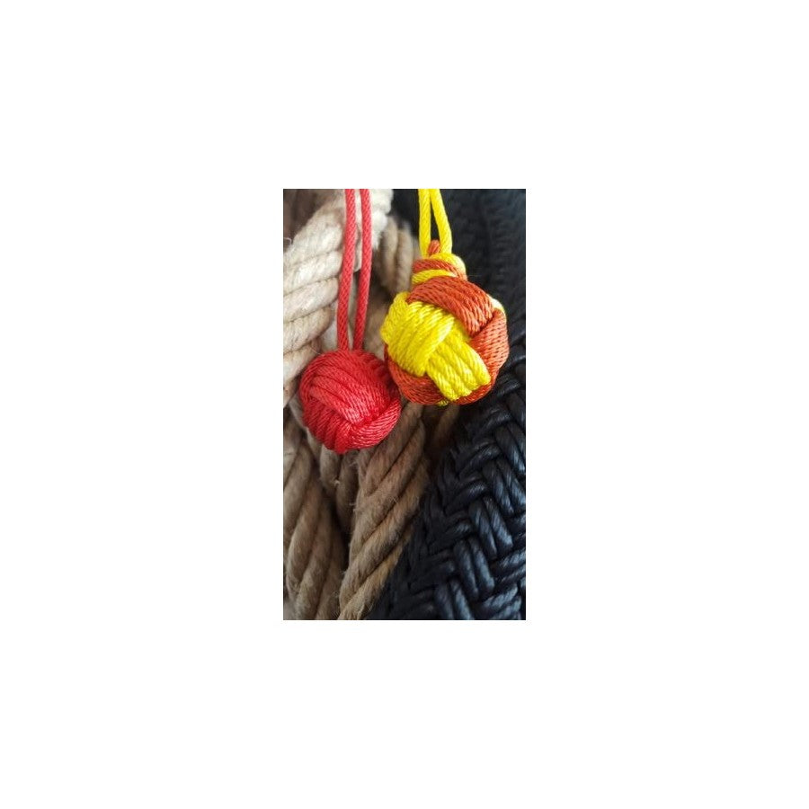 Pomme de Touline en macramé