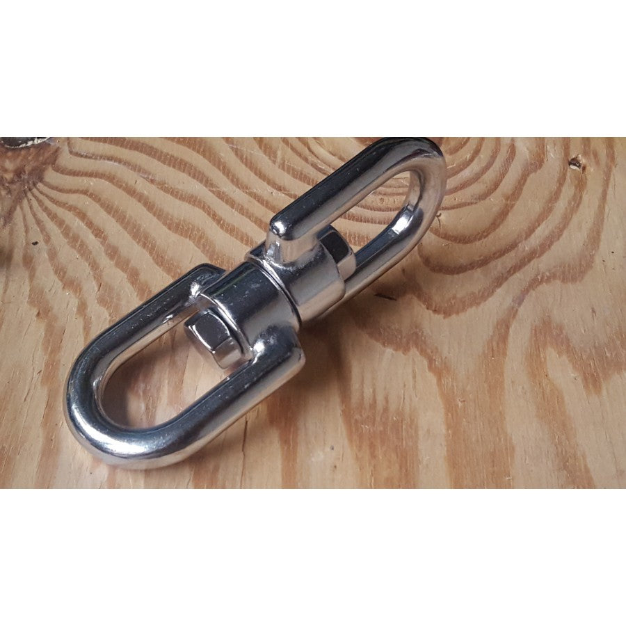 Emérillon inox à anneaux