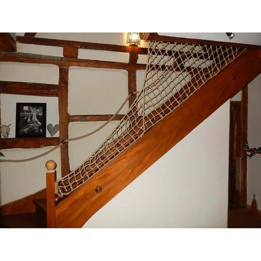 filet en chanvre pour escalier
