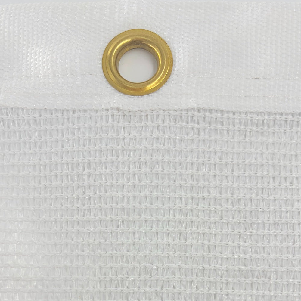 Custom-made privacy screen netting with very high 92% opacity