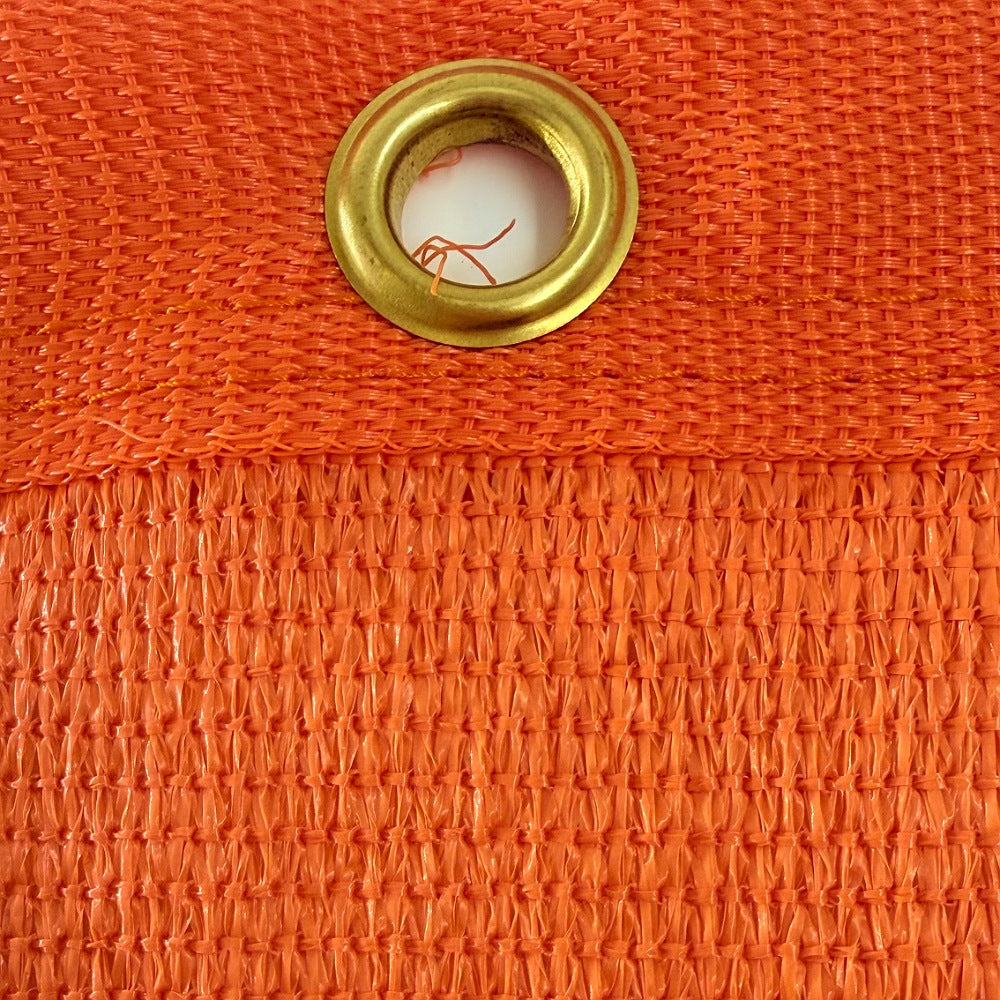 Custom-made privacy screen netting with very high 92% opacity