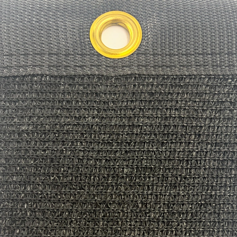 Custom-made privacy screen netting with very high 92% opacity