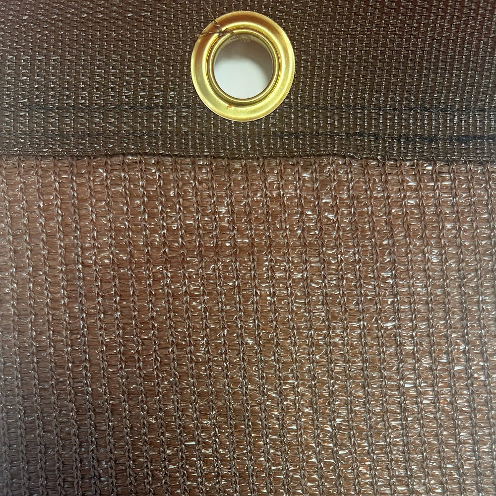 Custom-made privacy screen netting with very high 92% opacity