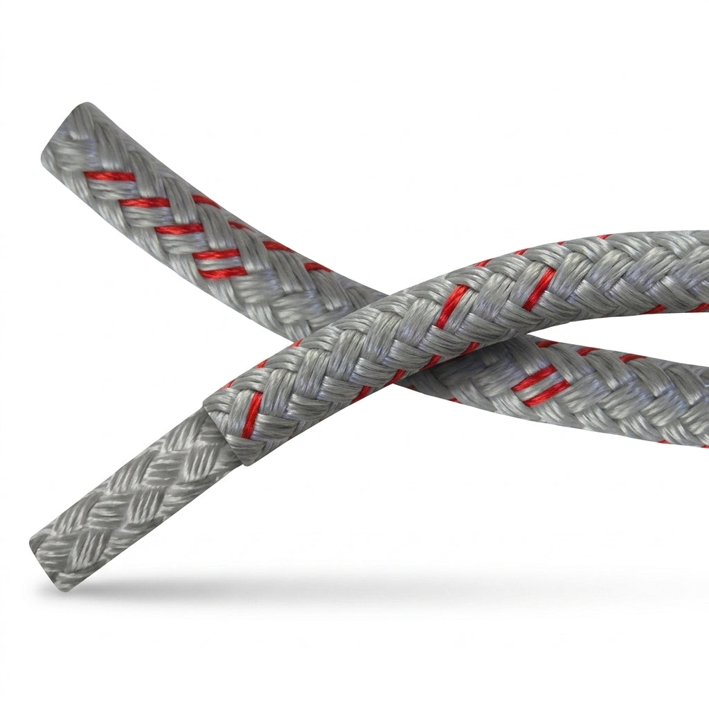 cordage lanex Urricane gris rouge