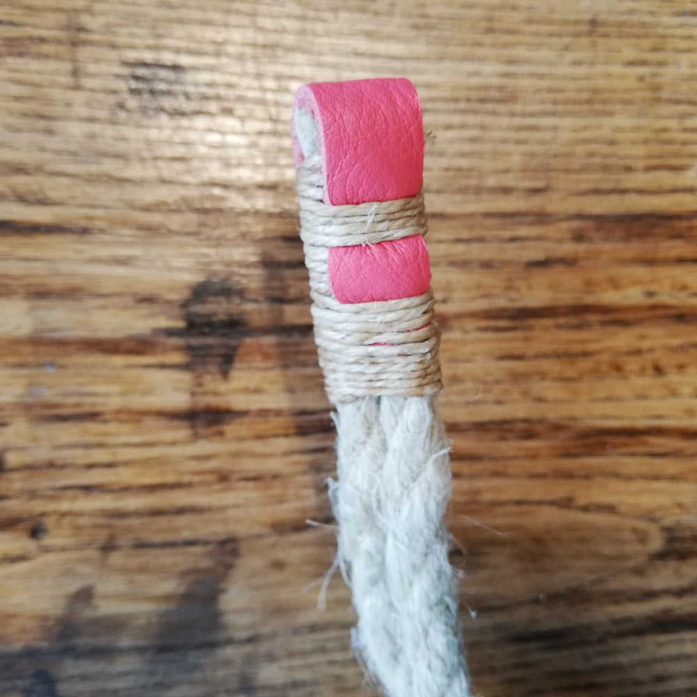 Licol en chanvre naturel
