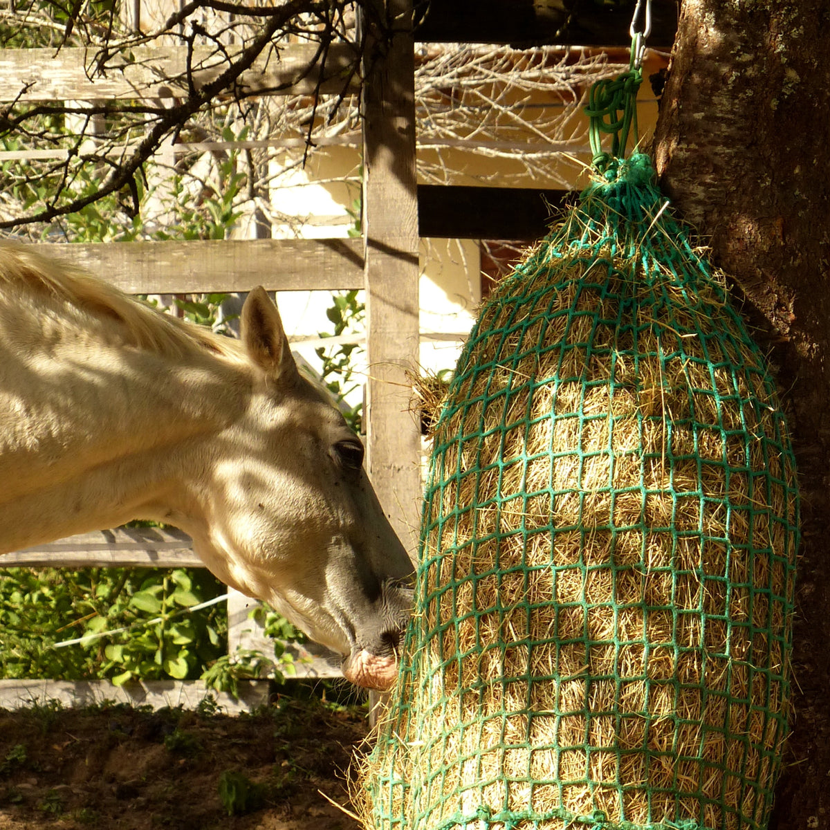 filet à foin cheval balle sur mesure