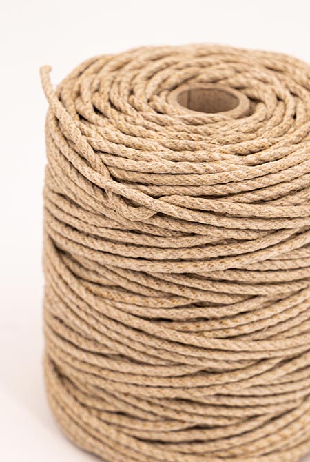 corde en chanvre naturel, fibre textile écologique